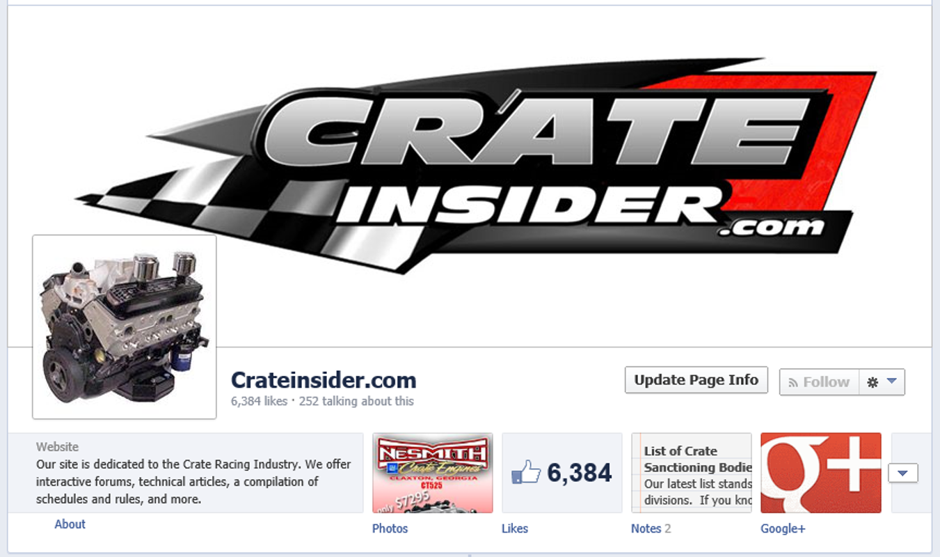 Crate Insider Facebook Page